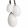 White Jade Quartz Yoni Egg For Women Vaginal Exercise