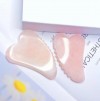 Rose Quartz Gua Sha Comb