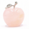 Natural Crystal Polished Apple Carving For Halloween And Christmas Decoration