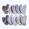 Heart Grey Agate Face Massage Gua Sha