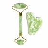 Xiuyan Green Jade Gua Sha Jade Roller Stone For Face Lifting