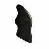 Custom New Shape Black Obsidian Bianstone Body Gua Sha