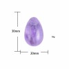Natural Healing Crystal Massage Eggs Amethyst Jade Yoni Egg