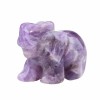 Wholesale Gemstone Hand Crafts Elephant Animal Figurines