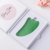 Horn Shape Blue Aventurine Jade Gua Sha Massage Tool