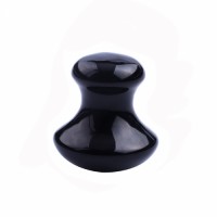 Wholesale Obsidian Gua Sha Stone Jade Mushroom Massager