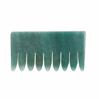 Green Aventurine Comb Gua Sha