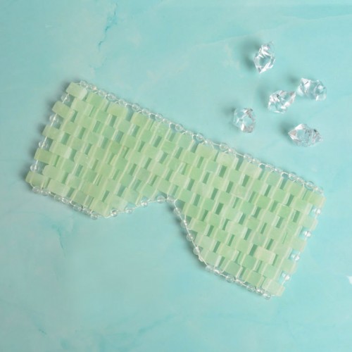 Light Green Jade Sleeping cooling Mask