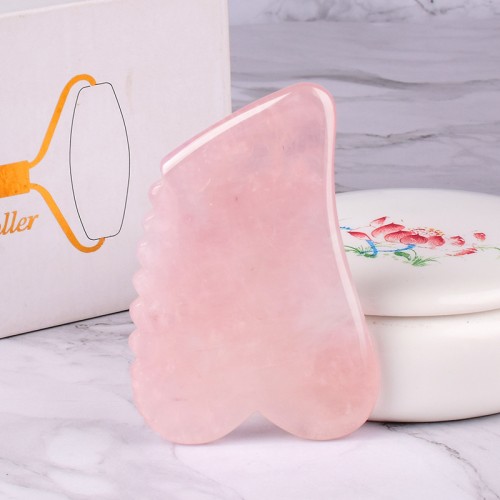 Rose Quartz Body Gua Sha Massage Tool