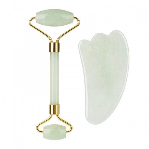 Xiuyu Jade roller New Jade Roller For Face, Reduce Wrinkle