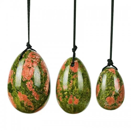 China Unakite Gemstone Yoni Eggs wholesale