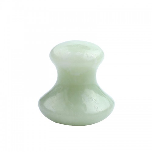 Green Jade Mushroom Gua Sha Eye Massager