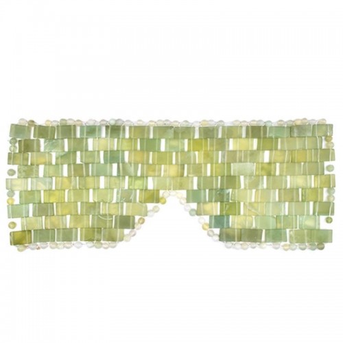 Natural Crystal Cooling Sleep Facial Jade Sleeping Eye Mask