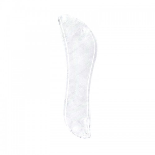 S shape Clear Quartz Gua Sha