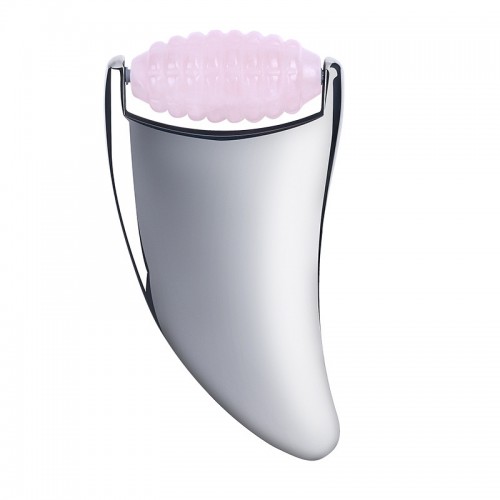 Rose Quartz Stainless Steel Body Gua Sha Massager