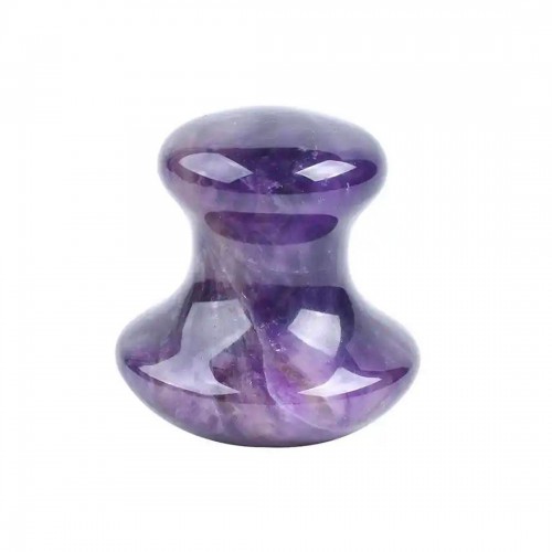 Natural Amethyst Mushroom Gua Sha