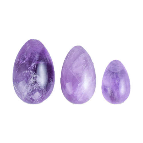 Natural Healing Crystal Massage Eggs Amethyst Jade Yoni Egg