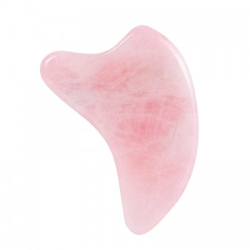 Rose Quartz Jade Gua Sha Dolphin Shaped Gua sha Massage