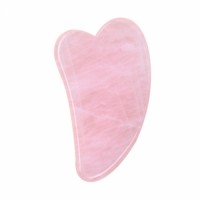 Heart Rose Quartz Gua Sha