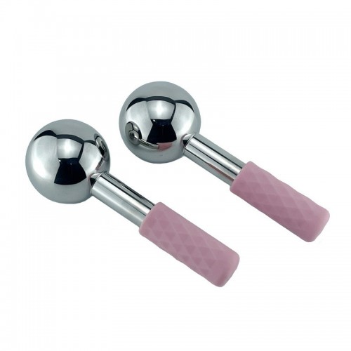 Metal Ice Globes Face Massager Beauty Stainless Steel Ice Ball