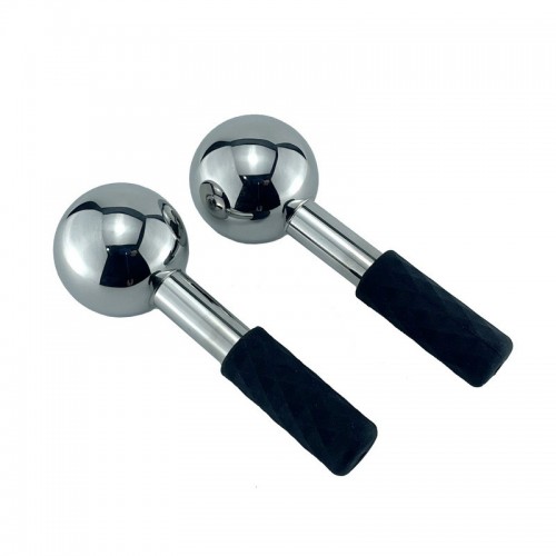 Metal Ice Globes Face Massager Beauty Stainless Steel Ice Ball