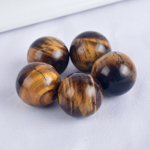 Natural Tiger Eye Stone Crystal Sphere Ball