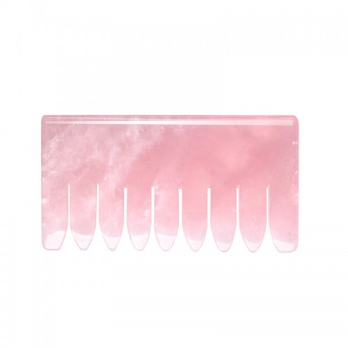 Rose Quartz Comb