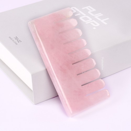 Rose Quartz Comb