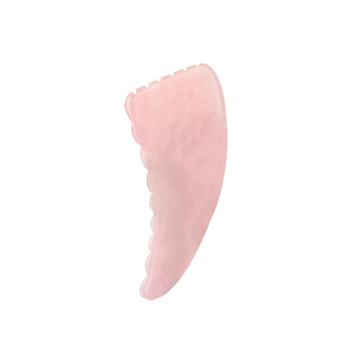 Rose Quartz Gua Sha Massager Customized New Shape