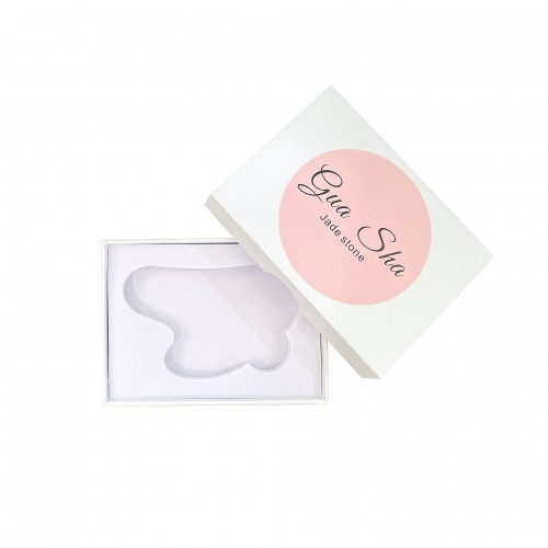 Natural White Jade Gua Sha For Face