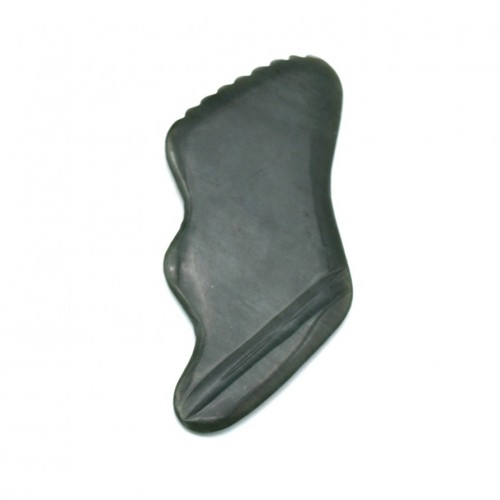 Dark Green Hetian Jade Gua Sha Nephrite Gua Sha Body Massager