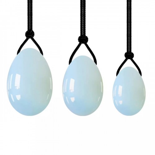 Natural 100% Opal Jade eggs yoni eggs kegel eggs in for Women PC Muscle Training