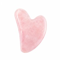 Popular Heart Shape Rose Quartz Gua Sha Massage Tool