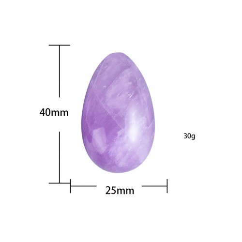 Natural Healing Crystal Massage Eggs Amethyst Jade Yoni Egg