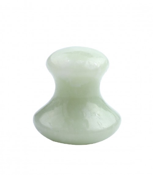 Green Jade Mushroom Gua Sha Eye Massager