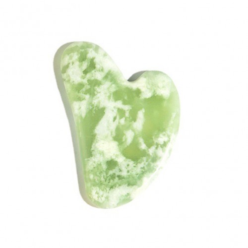 Natural Green Jade Gua Sha For Face