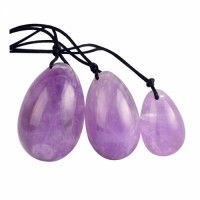 Natural Healing Crystal Massage Eggs Amethyst Jade Yoni Egg