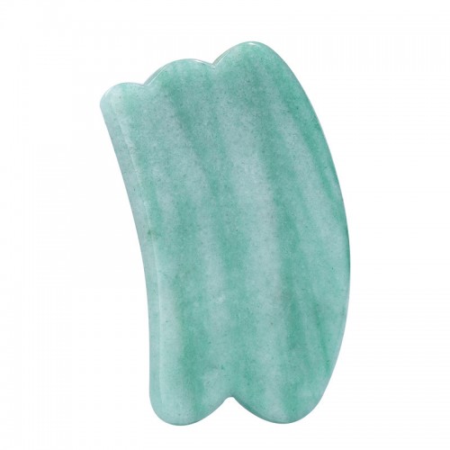 Custom Shape Green Aventurine Body and Face GUA SHA Stone Tool