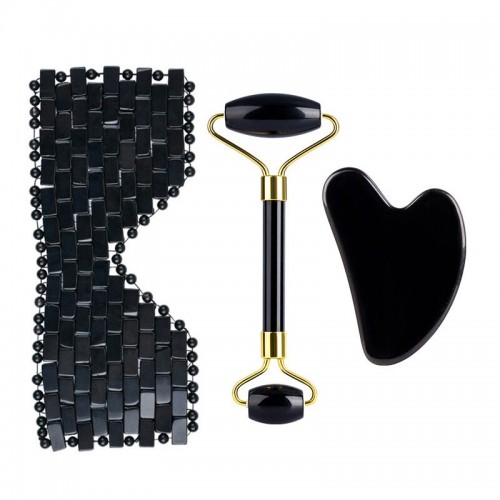 High Quality Sleep Eye Mask Face Mask Obsidian Stone