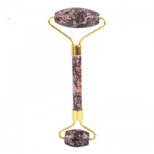 Rhodonite Jade Roller For Face Lifting