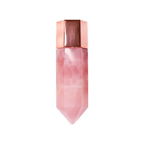 Rose Quartz Crystal Essential Oil Bottle For Perfumes Aromatherapy