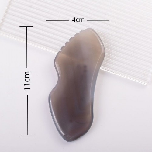 Grey Agate Body Gua Sha Board