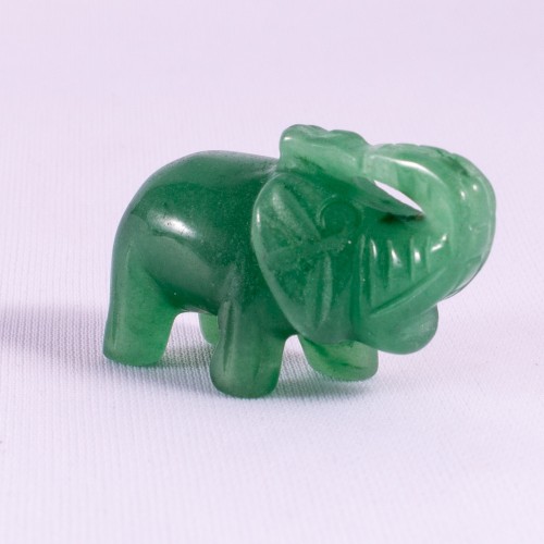 Wholesale Gemstone Hand Crafts Elephant Animal Figurines