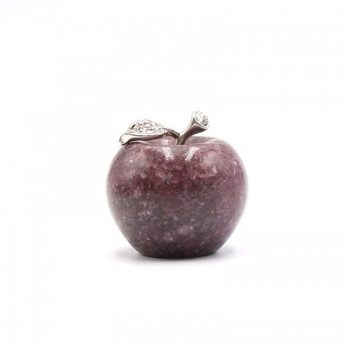 Wholesale Christmas Eve Gemstone Crystal Apple