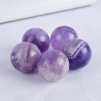 Natural Gemstone Crystal Ball Amethyst Sphere