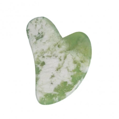 Natural Green Jade Gua Sha For Face