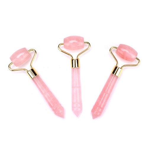 Rose Quartz Mini Rolle Eye Roller for Eye Massage