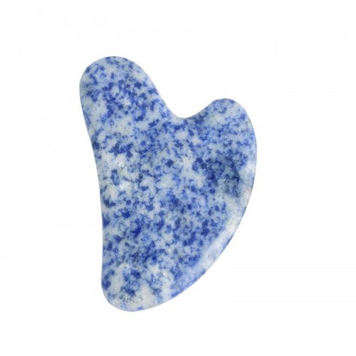 Natural Blue Spot Jade Gua Sha For Face